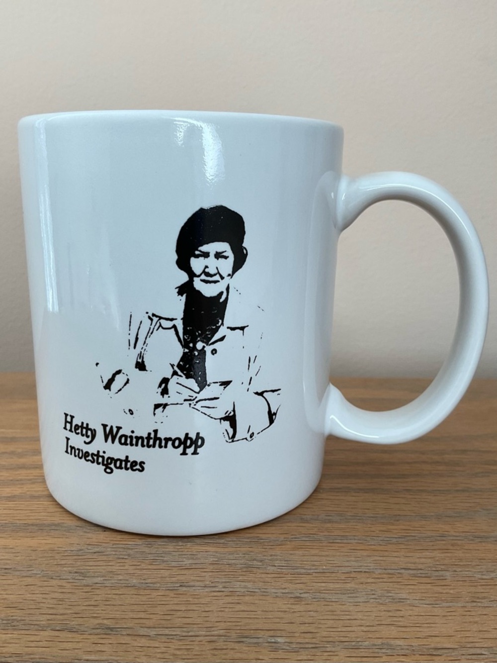 PBS Hetty Wainthropp Investigates Mug WGBY57 Great Detectives Vintage